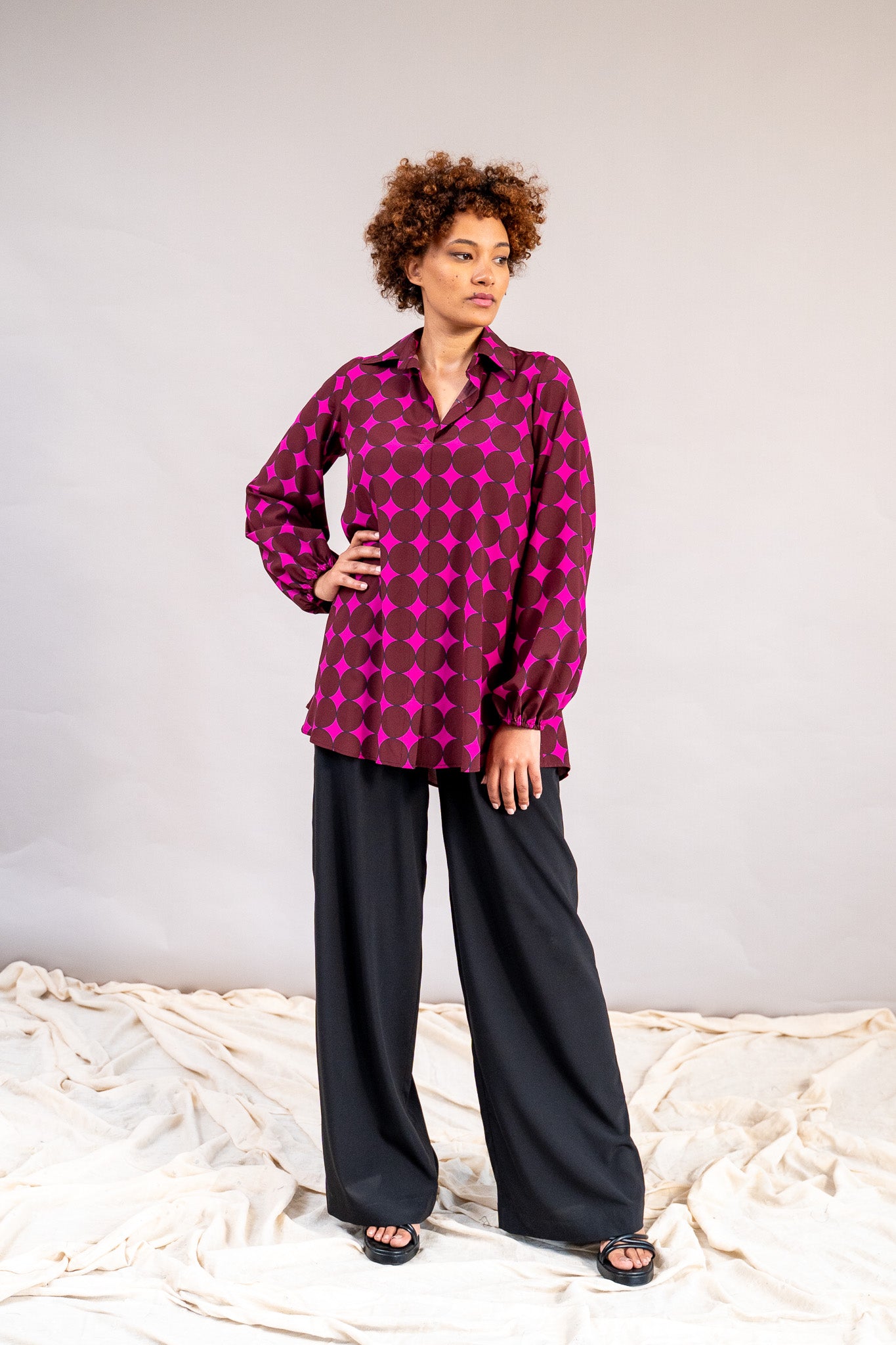 #color_hot pink polka dots