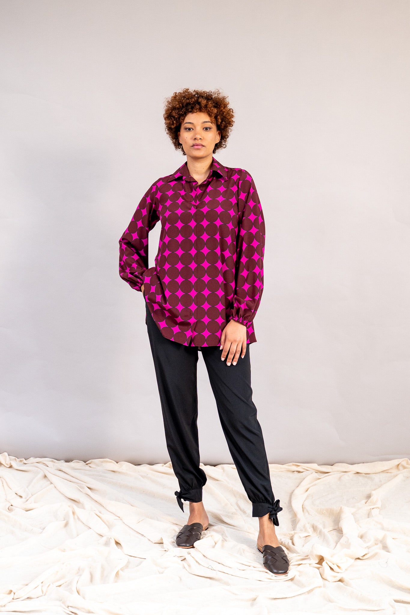 #color_hot pink polka dots