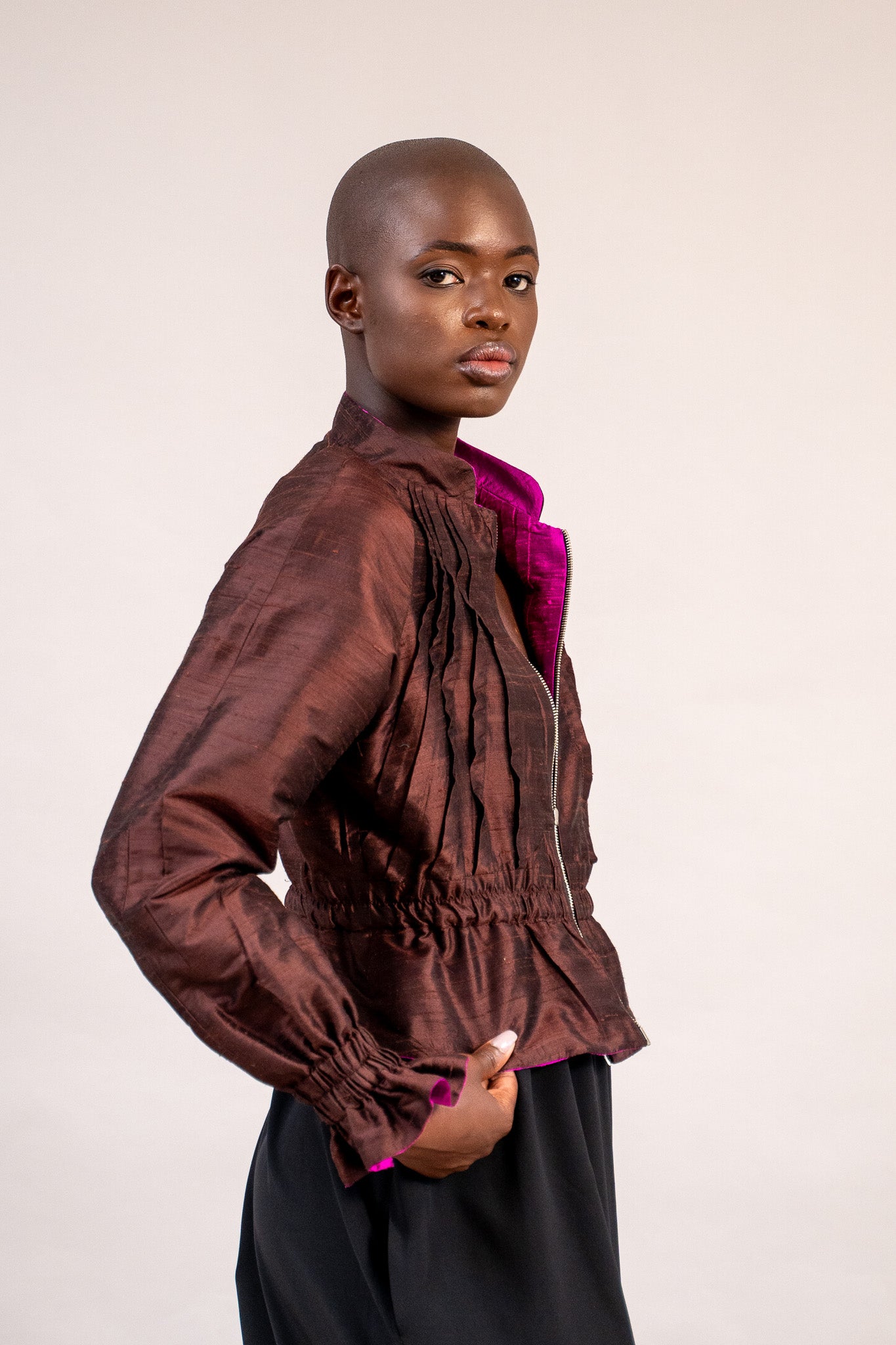 #color_brown and hot pink