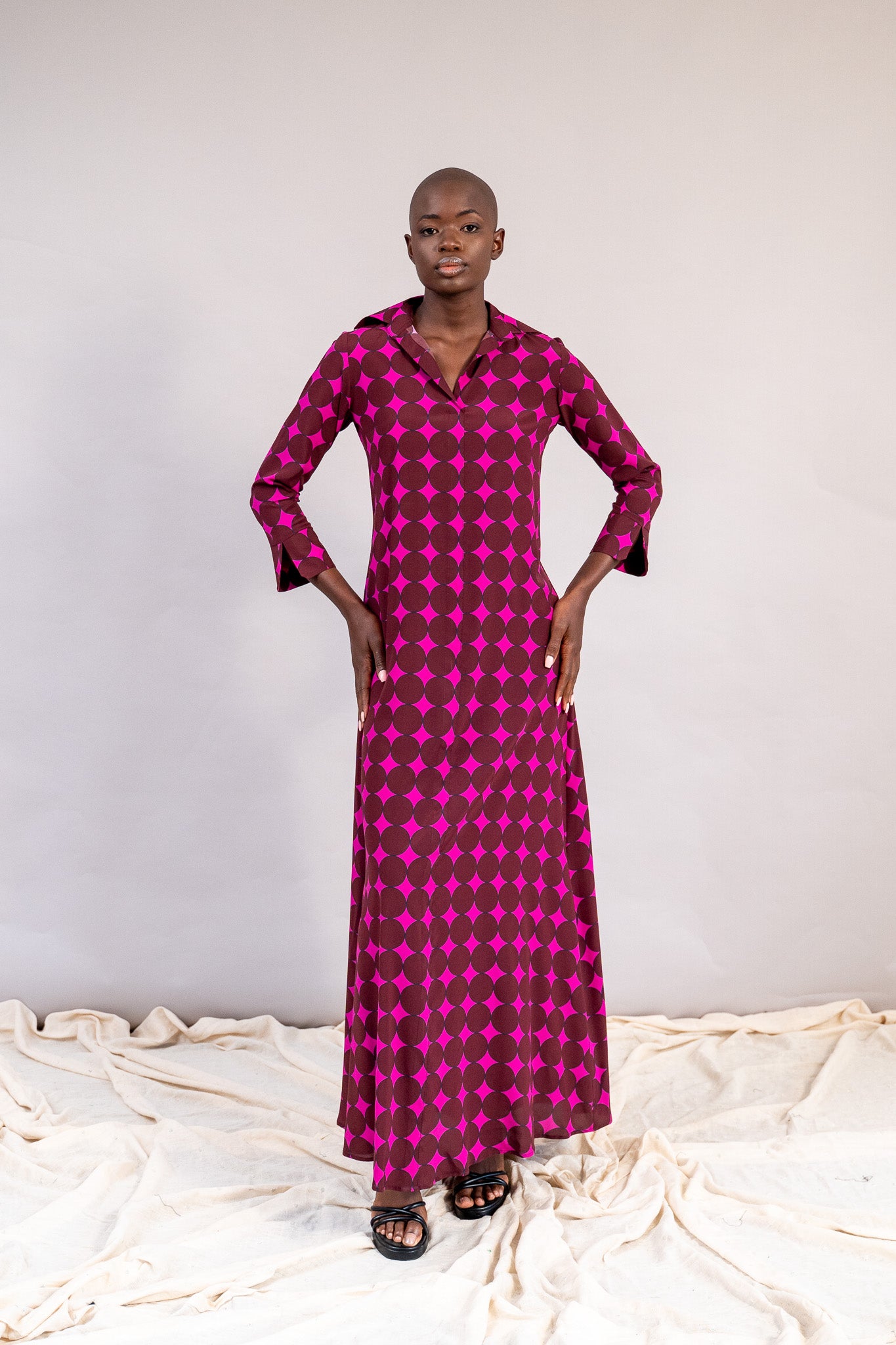 #color_hot pink polka dots