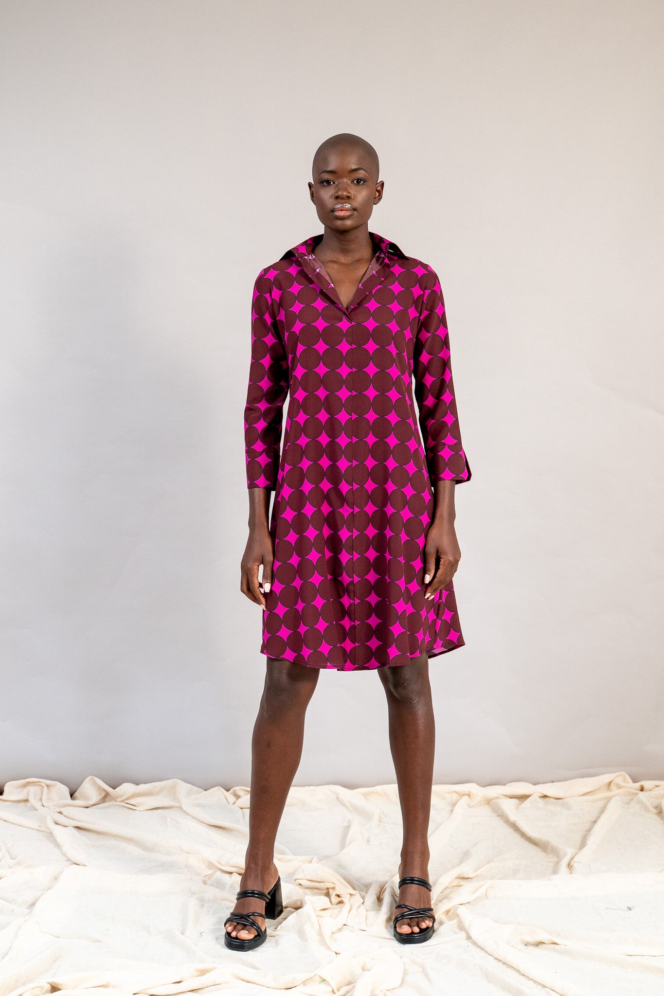 #color_hot pink polka dots